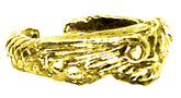 Gold Ring - Anglo-Saxon & Norman - Dragon